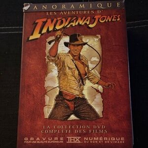 Indiana Jones DVD Collection - Red Vintage Cover